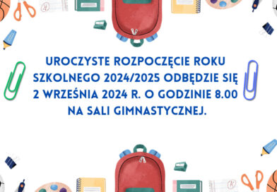Uroczyste Rozpoczęcie Roku Szkolnego.